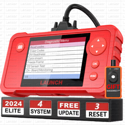 2025 LAUNCH Creader VII+ 2.0 CRP123 V2.0 Diagnostic Scanner ABS SRS Code Reader
