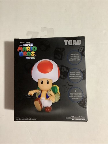 2023 Super Mario Bros Movie 5" Toad figure - World of Nintendo - Jakks - Picture 5 of 5