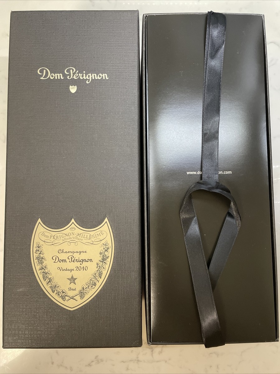 Dom Perignon Vintage 2010 750 ml Empty Champagne Bottle, Box