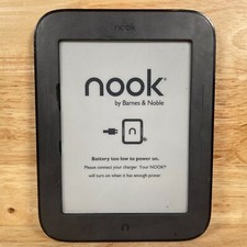 Barnes  Noble BNRV300 Black Nook Simple Wi-Fi TouchScreen Android eBook Reader