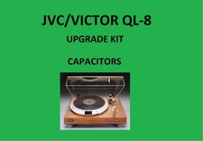 Turntable JVC/VICTOR QL-8 Repair KIT - all capacitors