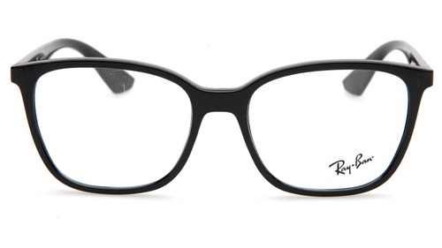 NEW Ray Ban RB 7066 2000 Black EYEGLASSES GLASSES FRAME 54-17-145mm - Picture 2 of 10