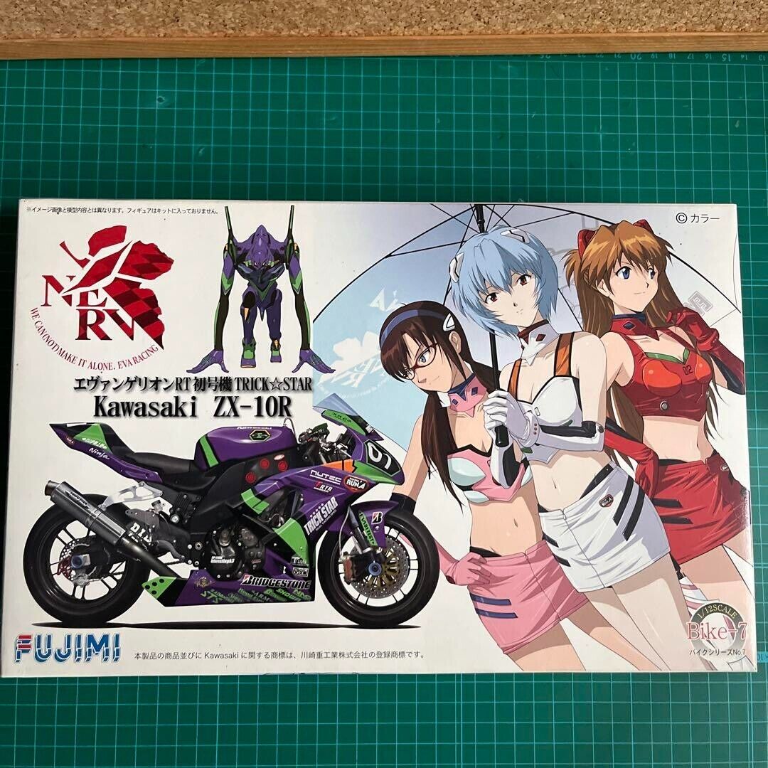 Fujimi 1/12 Evangelion Unit 01 TRICKSTAR Kawasaki ZX-10R Fujimi 1/12 Evangelion Unit 01 TRICKSTAR Kawasaki ZX-10R