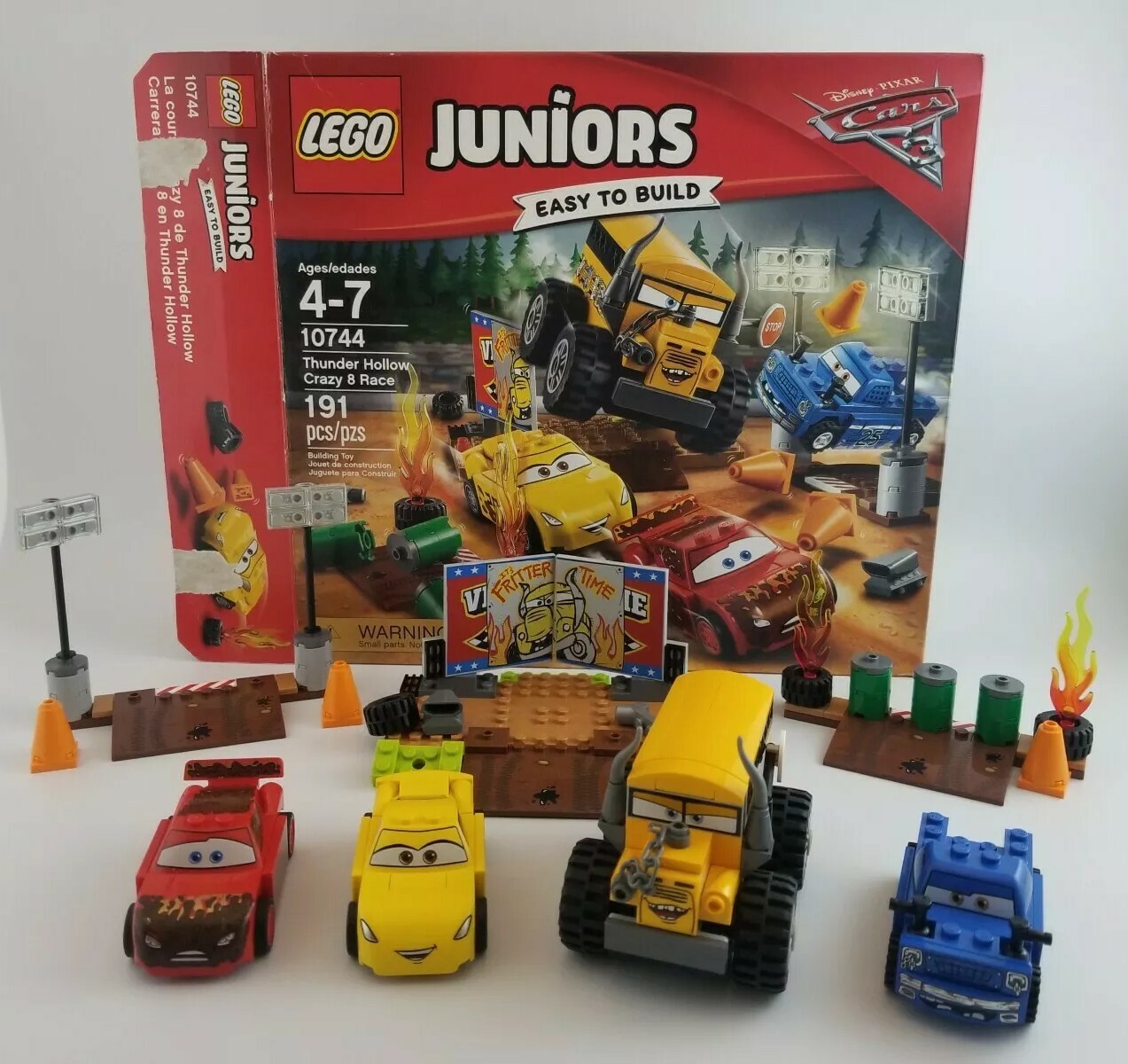 lego junior cars thunder hollow