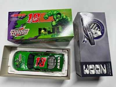 Autographed 1/24 Action Bobby Labonte Interstate Batteries Hulk #18 2003 Nascar
