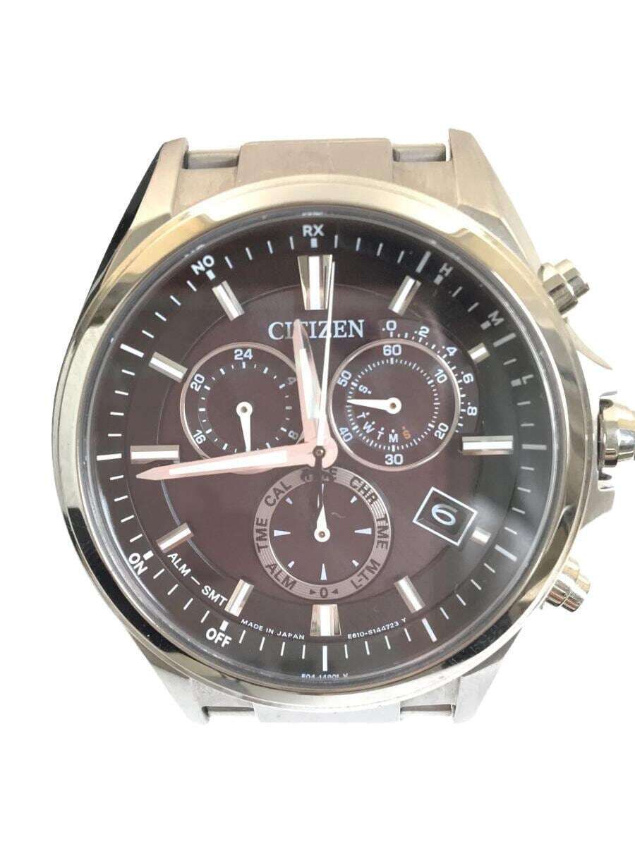 時計 CITIZEN Eco-Drive E610-S104203 Citizen Eco-Drive E610-S104203 Radio controlled Titan Blk