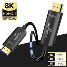 8K Optical Fiber HDMI 2.1 Cable 8K 60Hz 4K 120Hz 48Gbps High Speed Dynamic Lot