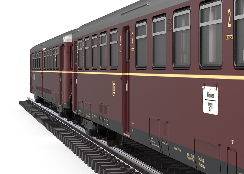 Window Operative Construction Märklin Z 88250 railcar ETA 150/ESA 150 DB