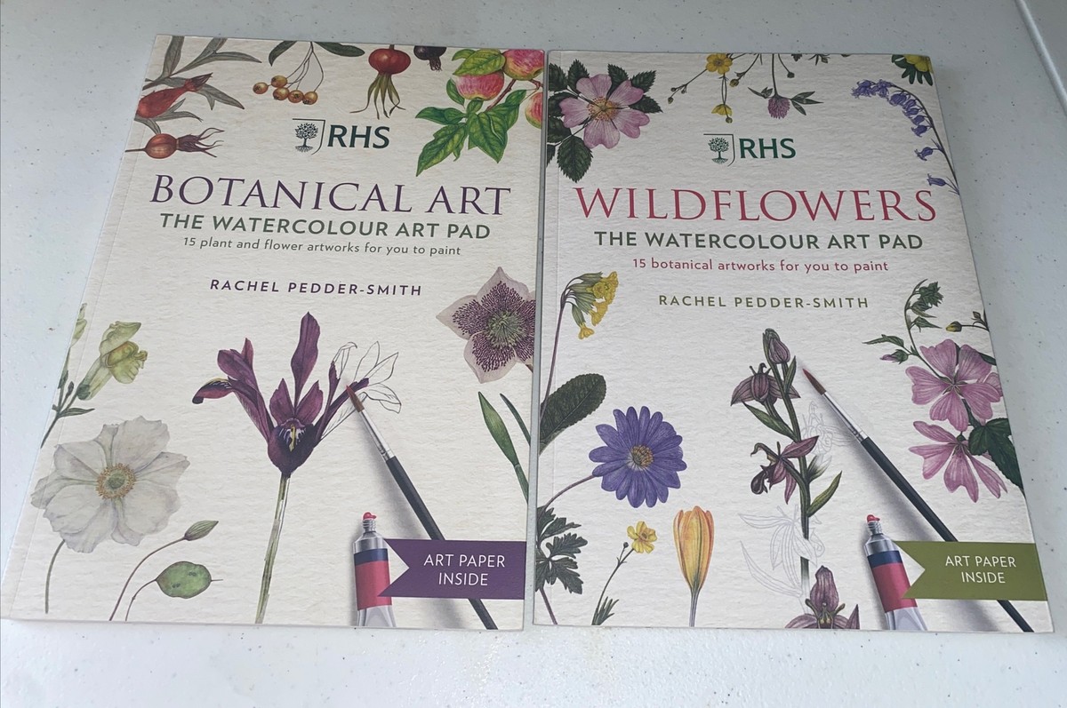 RHS Botanical Art Wildflowers The Watercolour Art Pad: 15