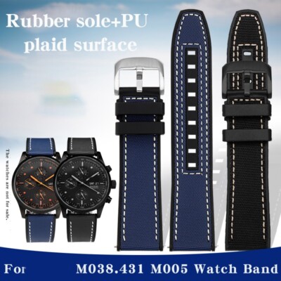 For Mido M038.431A  M026.629 M005.430 Men's Watchband  22mm Waterpoof  Strap