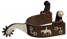 Western Saddle Horse Fancy Engraved Brown w/ ...