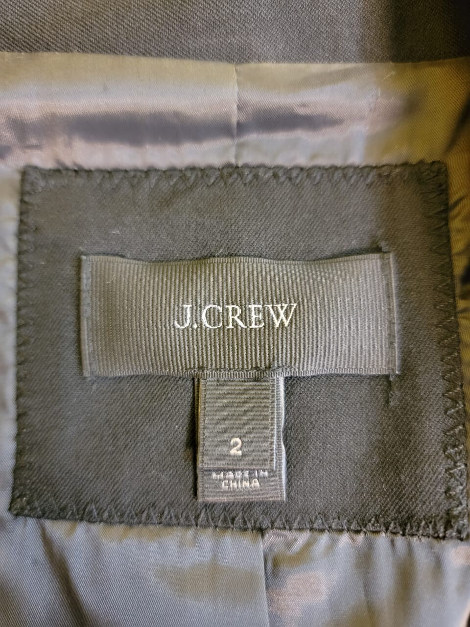 J. Crew Womens Solid Black Single Button Blazer S… - image 7