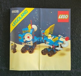Vintage 1984 LEGO 6928 Uranium Search Vehicle 100% Complete w/ Instructions Box