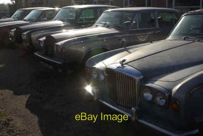 Photo 6x4 Bentleys A fine collection of luxury cars - in various states o c2007