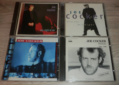 JOE COCKER Verschiedene CD's Auswahl Sammlung Lot Across Night Ordinary Definite