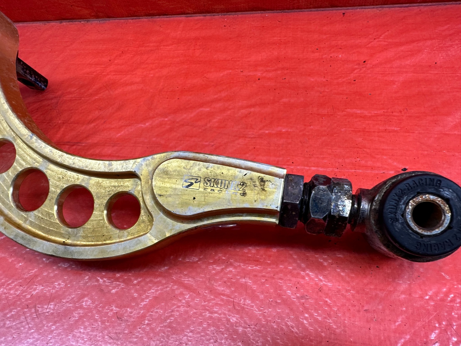 0711 HONDA CIVIC SI SEDAN SKUNK2 REAR CAMBER KIT UPPER CONTROL ARMS