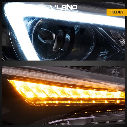 VLAND LED Headlights For SUBARU BRZ 13-20 & 13-20 Scion FR-S &TOYOTA 86 17-20 - Picture 7 of 12