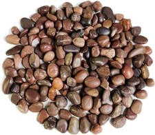 Aquarium Small Red River Rocks Decorative Pebbles Natural Gravel Stones for Fish