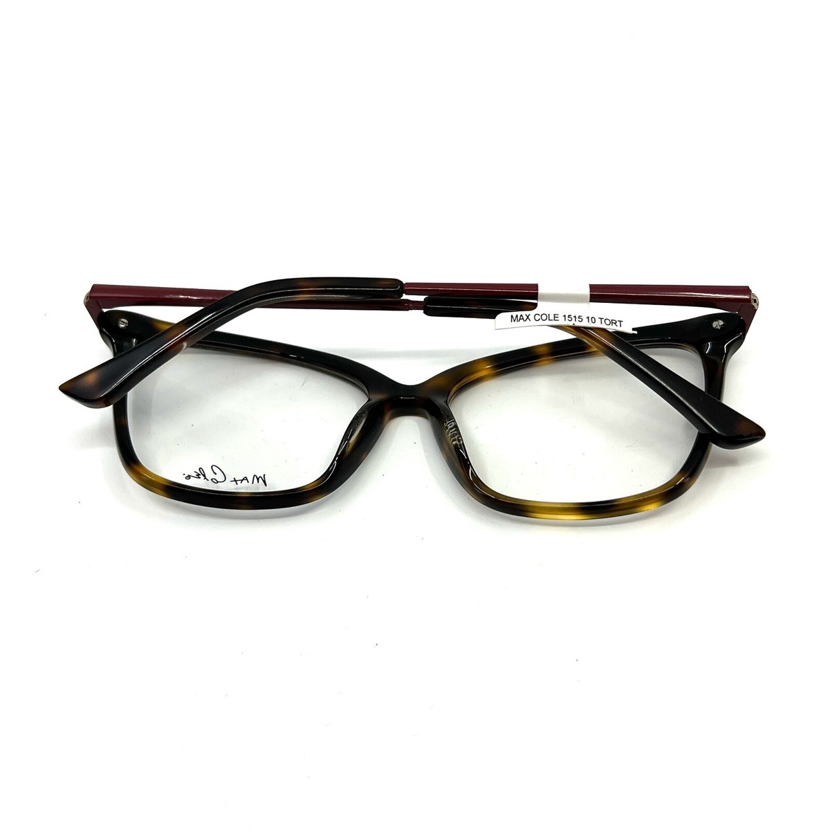 Max Cole MC1515 COL 10 Eyeglasses Frames Red Tortoise Cat  display picture 2