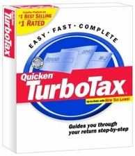 TurboTax 2001 for Windows [CD-ROM] Windows 98 / Windows 2000 / Windows Me / W...
