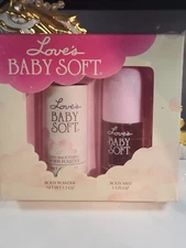 Love's Baby Soft 1.5 oz Body Mist & 1.5oz Body Powder The original Scent - MEM