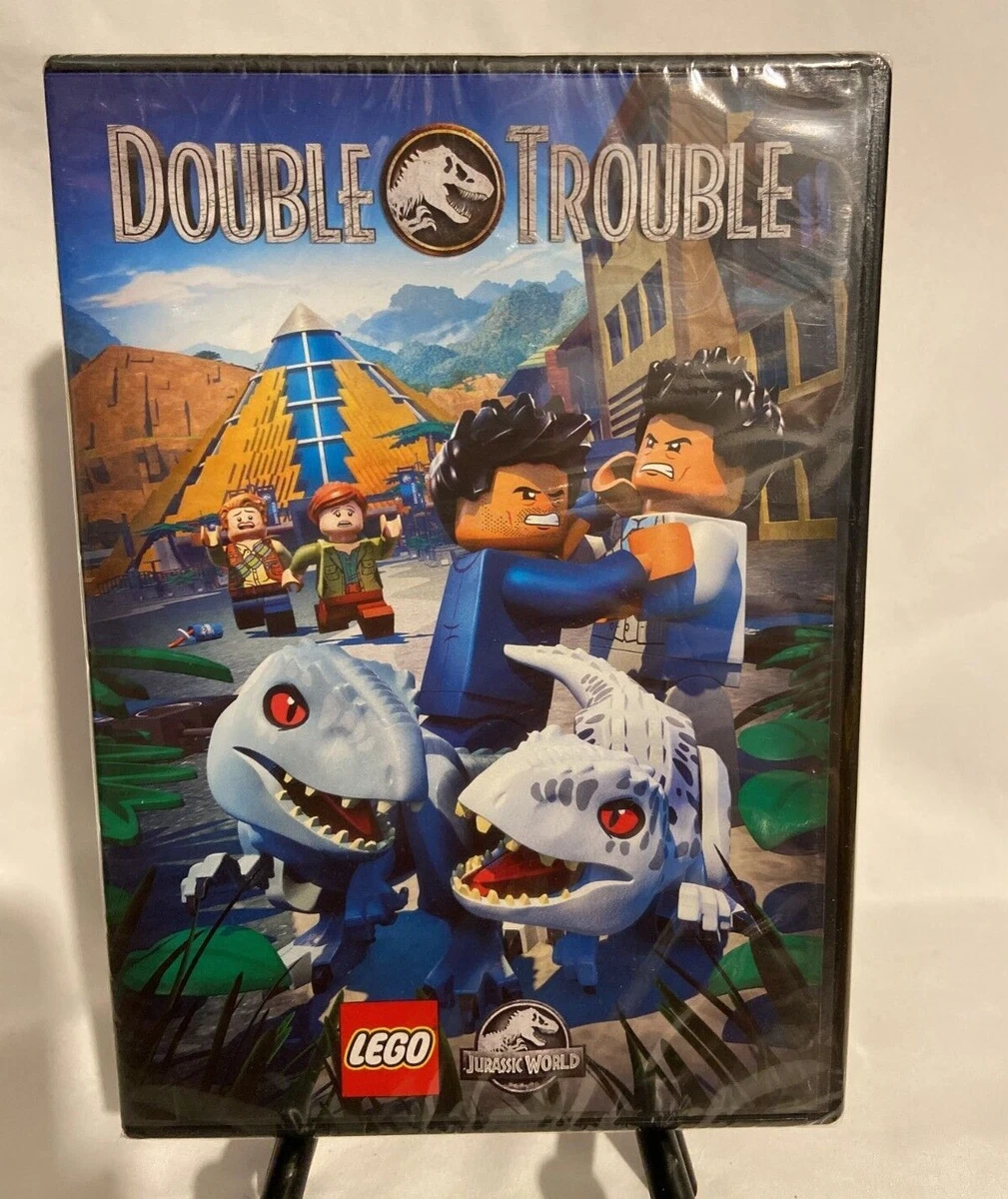 LEGO Jurassic World Double Trouble DVD Ian Hanlin Britt McKillip Dhirendra