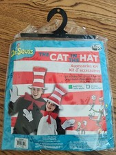 The Cat In The Hat Accessories Kit Adult Size 