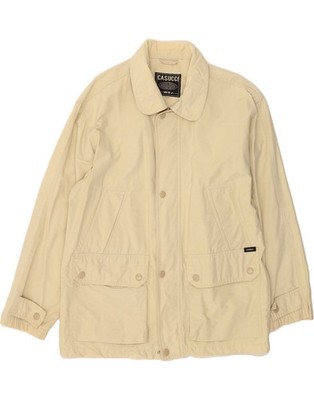 CASUCCI Herren Windbreaker Jacke UK 38 Medium Off White DT75