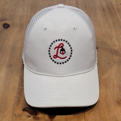 Liberty Bell Logo Hat Snapback White Stars Imperial Mesh Back One Size