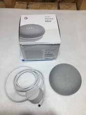 Google Home Mini 1st Gen Smart Speaker Google Assistant Gray Chalk