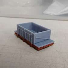 On18 Scale 10ft SIDE DOOR GONDOLA. No trucks/couplers. RESIN 3D Print. NEW!