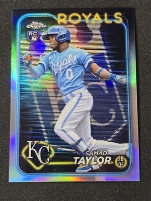 2024 Topps Chrome #243 Samad Taylor Lightboard Logo Refractors