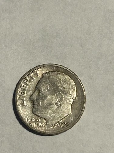 1950 d Roosevelt dime - 10 cents - 90% Silver