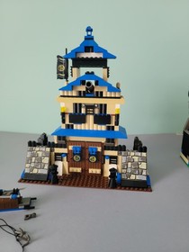 LEGO NINJA Emperor&rsquo;s Stronghold 3053 & Fire Fortress 3052 - 95% Comp with Manual