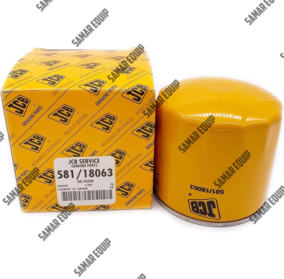 JCB PARTS - GENUINE JCB 3DX FILTER KIT (PART NO- 400/N7762) - Image 3 of 4