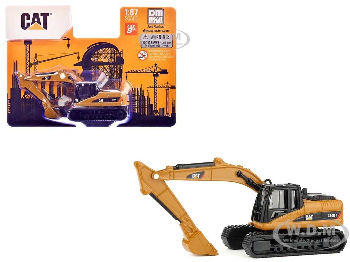 CAT CATERPILLAR 320D L EXCAVATOR 1/87 (HO) MODEL BY DIECAST