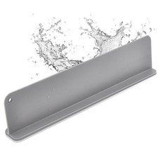 Silicone Sink Splash Guard, Sink Splash Guard with Suction Cup, Kitchen Sink ...
