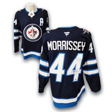 Josh Morrissey Autographed Winnipeg Jets Home Fanatics Premium Jersey