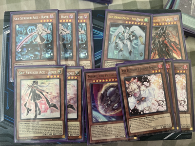 Yugioh Complete Sky Striker Deck Collection | eBay