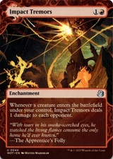 MTG Impact Tremors Wilds of Eldraine: Enchanting Tales NM U Magic
