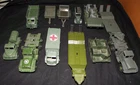 VINTAGE MILITARY DIECAST  TOYS JOB LOT