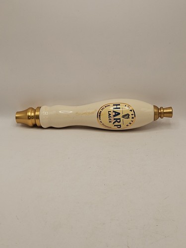 HARP LAGER Pub Ceramic Beer Keg Tap Handle Rat Rod Hot Rod Shifter Knob - Picture 6 of 19
