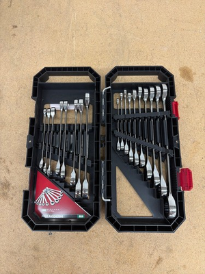 #ad #ad Husky 20 Piece SAE Metric Ratcheting Combination Wrench Set MISSING 2 PIECES $44.99