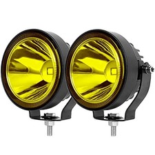 Led Pod Lights Spot Fog Lights Amber/Yellow 2Pcs 60W 4 Inch 2pcs 4 inch Yellow