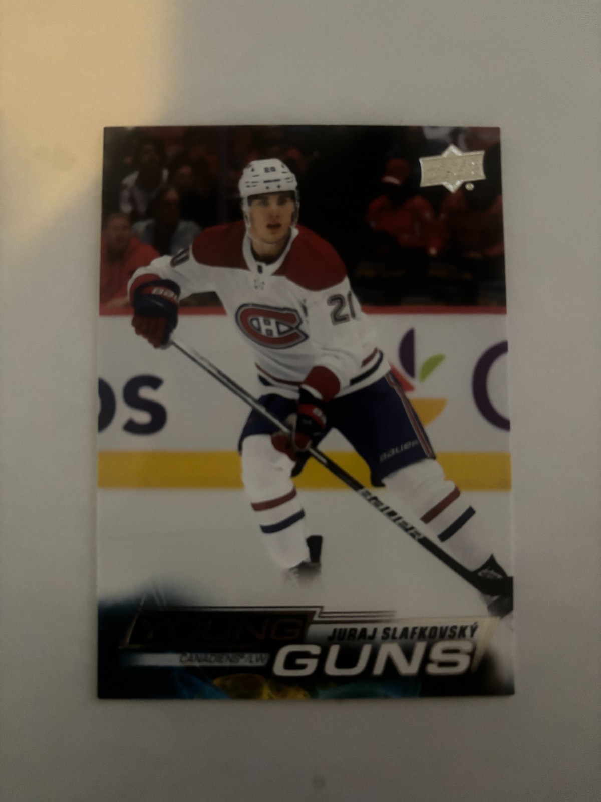 2022 UPPER DECK #451 JURAJ SLAFKOVSKY YOUNG GUNS RC ROOKIE