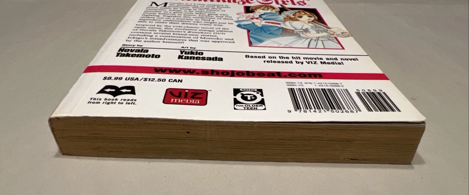 Manga Kamikaze Girls 💜 Comedia Romance Shojo Beat Inglés Novala Takimoto Foto 4 de 4