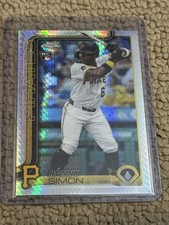 2025 Topps Chrome Update Base Prism Refractor RC #USC35 Ronny Simon