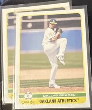 2009 O-Pee-Chee Dallas Braden A's #478