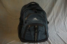 High Sierra Backpack Jarvis blue grey Adjustable Strap Camping Hiking School