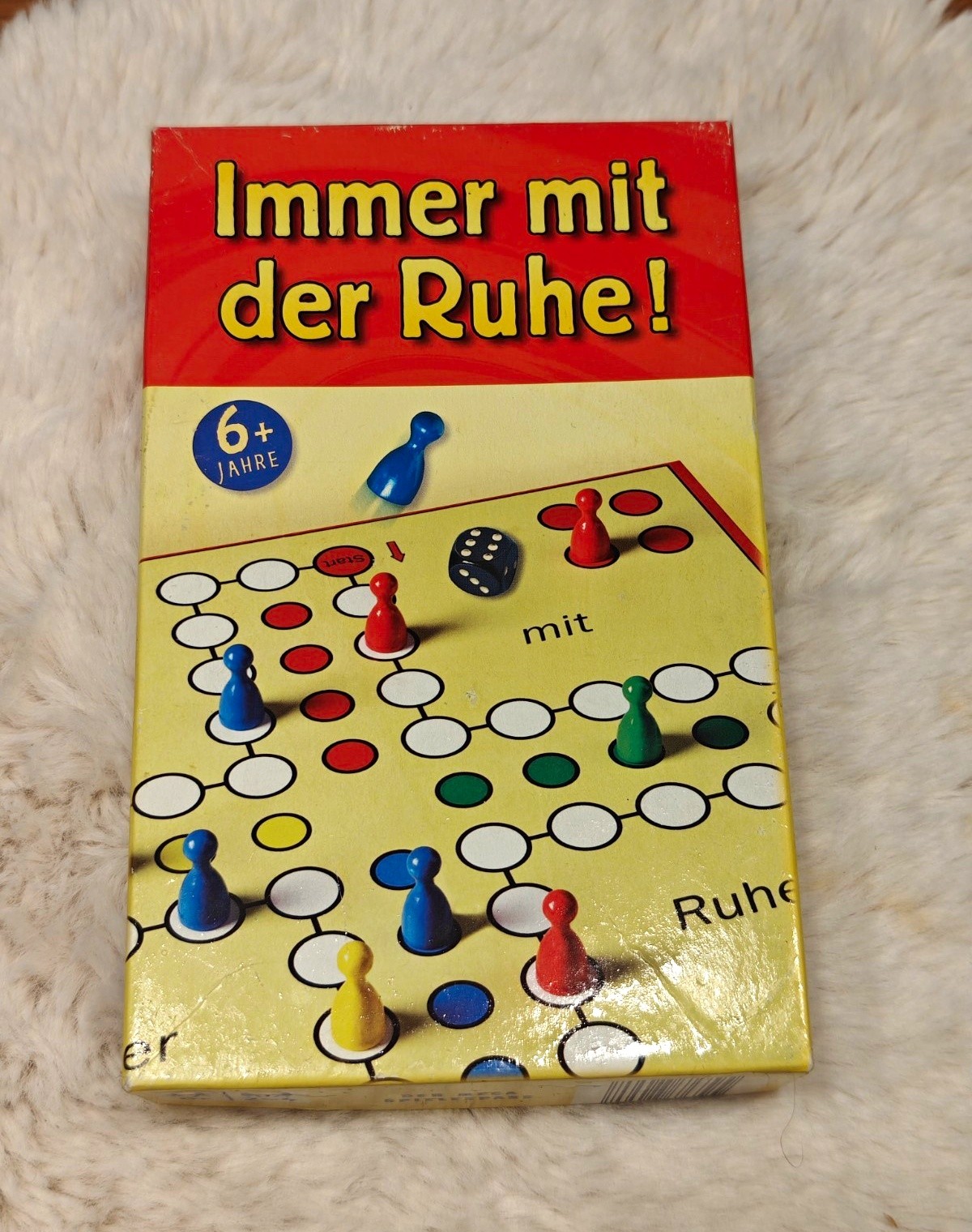 DER MEGA-SPIELESpaß Immer mit der Ruhe! Brettspiel (Würfelspiel)